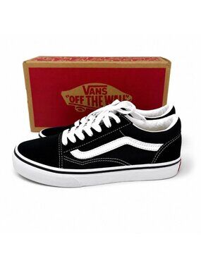 Vans Old Skool Black White Big Kids Youth 5.5 Sneakers VN000D2VY28 NEW